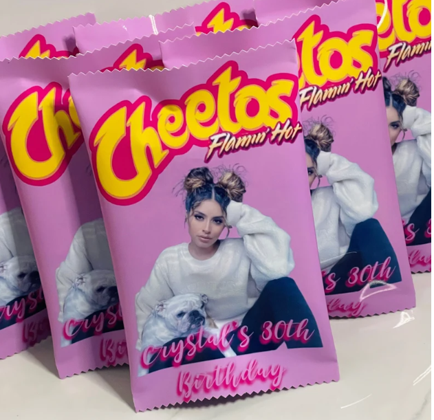 Snack Swag: Customized Chip Bags for Every Celebration!