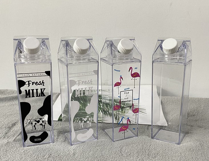 Moo-velous Memories: Sip & Smile with Our Personalized Plastic Milk Carton!