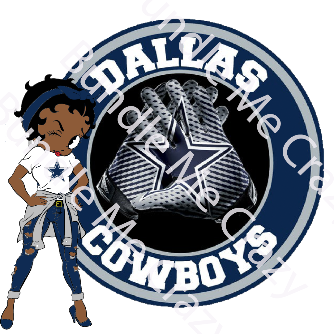 Betty Boop Does Dallas (PNG File Only)