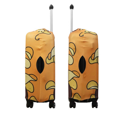 Jetsetter's Signature: Travel in Style with Our Personalized Luggage Cover Masterpiece!