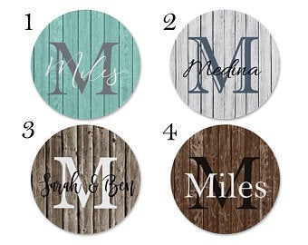 Sip in Circles: Elevate Your Drink Experience with the Personalized 4-Piece Coaster Set