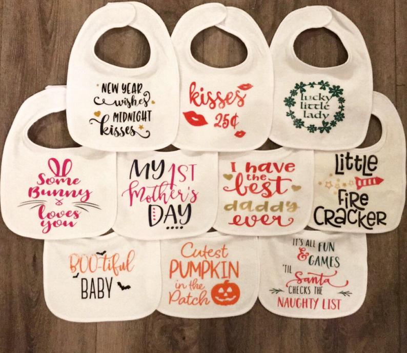 Tiny Trends: Design Your Darling's Dapper Look with Our Customizable Baby Bib